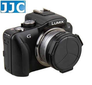 又敗家JJC副廠Panasonic自動鏡頭蓋LumixG 12-32mm自動鏡蓋f3.5-5.6自動蓋ALC-P1232