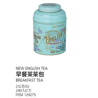 好市多 早餐茶茶包 New English Tea 錫蘭紅茶 ／單包售