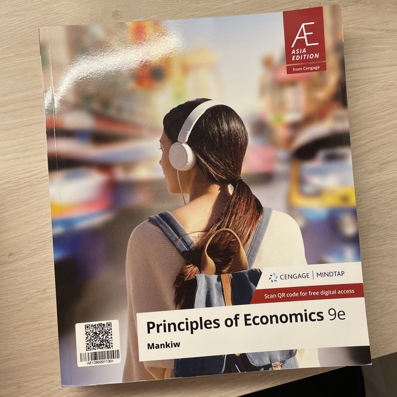 PRINCIPLES OF ECONOMICS 9/E MANKIW 二手 接近全新