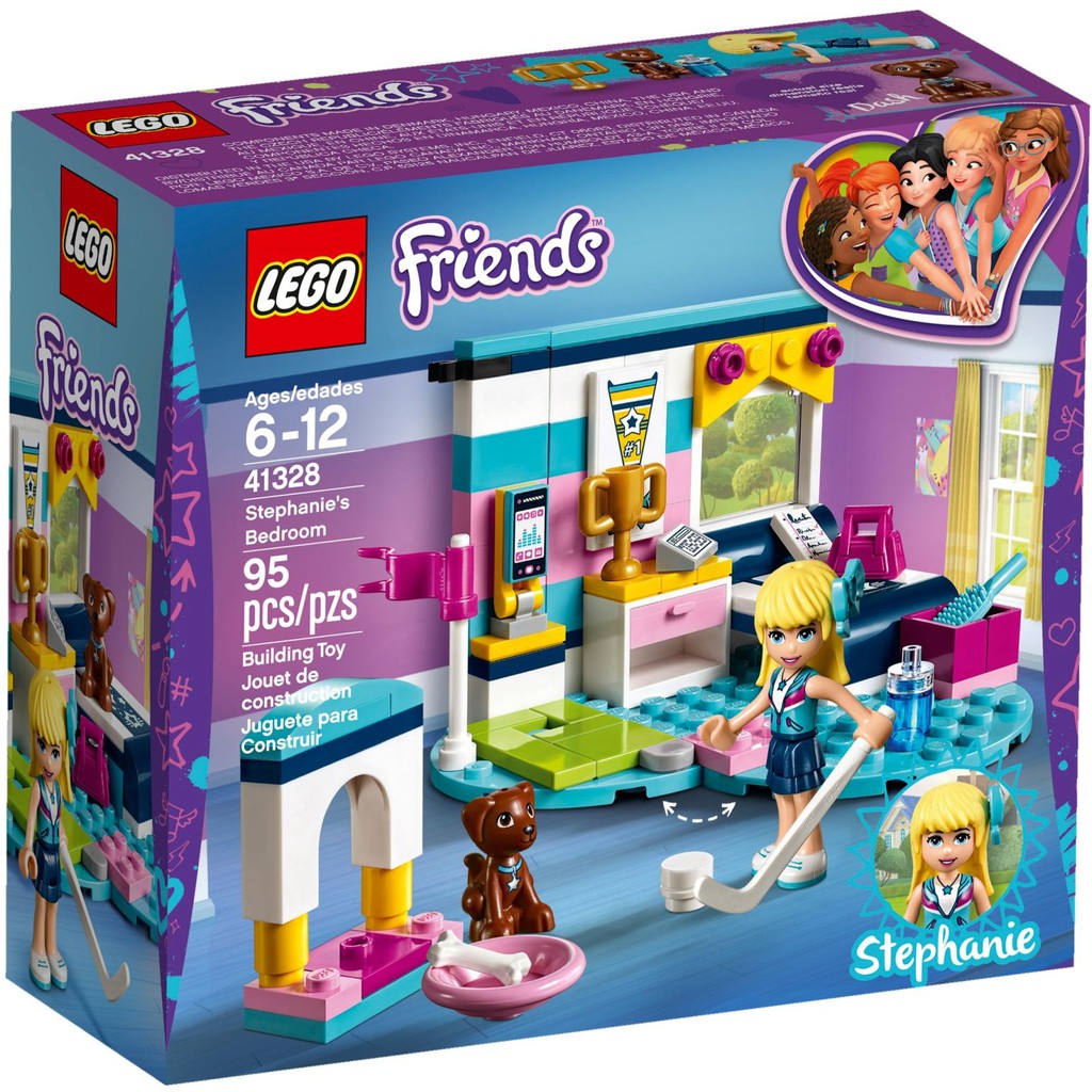 【台中翔智積木】LEGO 樂高 Friends 系列 41328 斯蒂芬妮的臥室