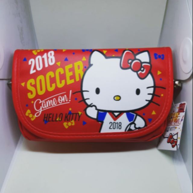 ✨Hello Kitty  世足手機觸控包 全新✨