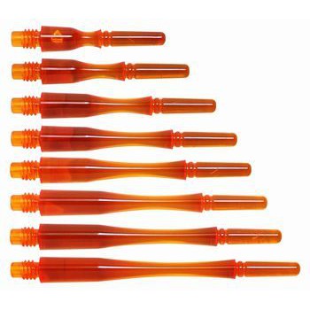 【AA飛鏢專賣店】鏢桿 Fit Shaft Gear Hybrid 塑膠桿(混合) ( Orange )