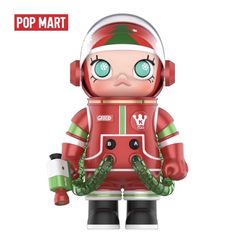 POPMART泡泡瑪特 MEGA 珍藏系列 400 % space MOLLY聖誕系列