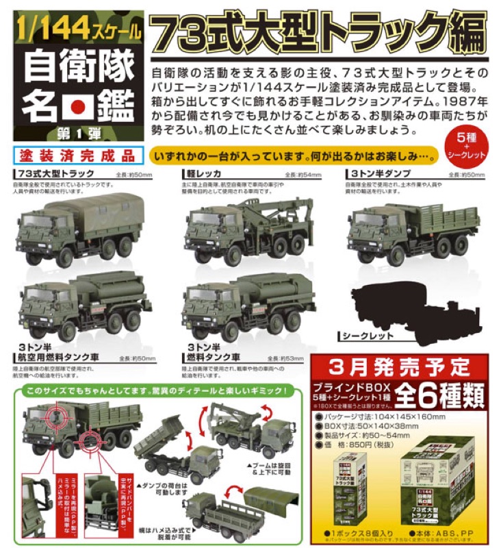 單款銷售 日本盒玩 Aoshima自衛隊名鑑 蝦皮購物