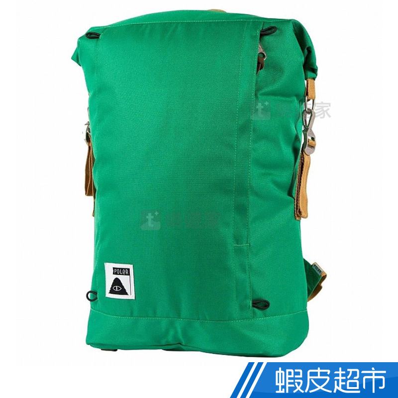 Poler Stuff ROLLTOP捲筒式筆電後背包21L亮綠現貨 款式 PO612018-BRIGHT GREEN