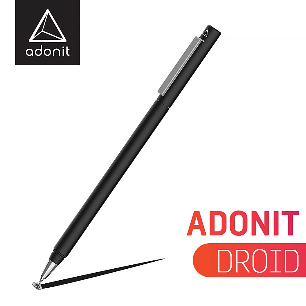 【Adonit】DROID - android專用觸控筆 新型微型碟片 超自然筆觸 - 黑色