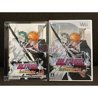 Wii 附特典DVD 死神 白刃閃耀圓舞曲 BLEACH 日版 正版 遊戲 5 W387