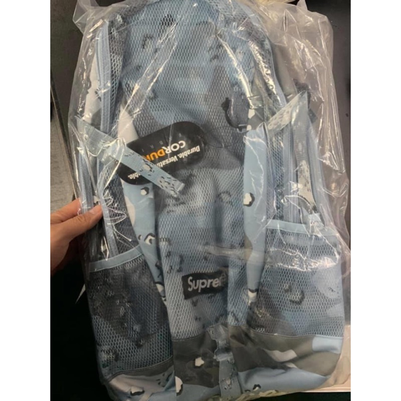 Supreme backpack(20ss) 48th藍迷彩後背包