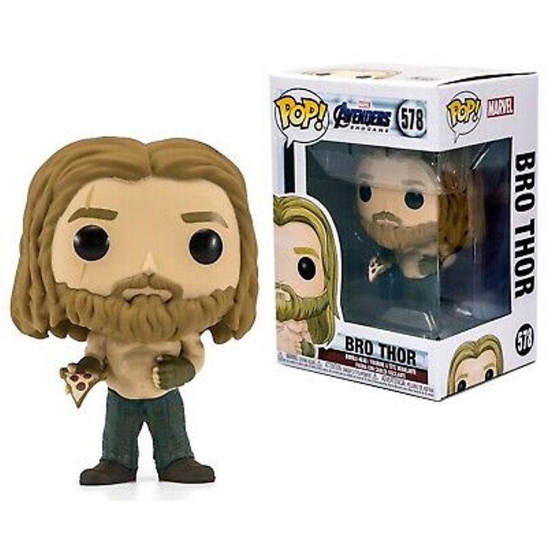 {克拉克玩具} Funko Pop THOR PIZZA 復仇者聯盟 終局之戰 大肚 索爾 +披薩