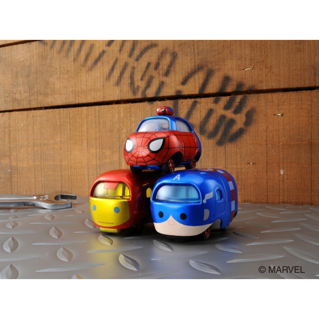 多美小汽車【詠揚模型玩具店】日版 合金 TOMICA Tsum Tsum 鋼鐵人 迪士尼 漫威 TAKARA TOMY