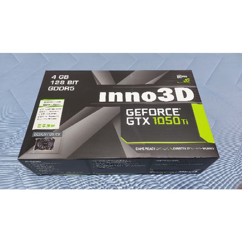 INNO3D GTX 1050Ti 4GB GDDR5 顯示卡