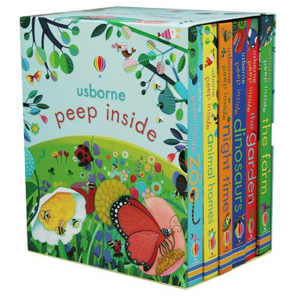 Usborne Peep Inside Boxed Set (6冊合售)/Anna eslite誠品