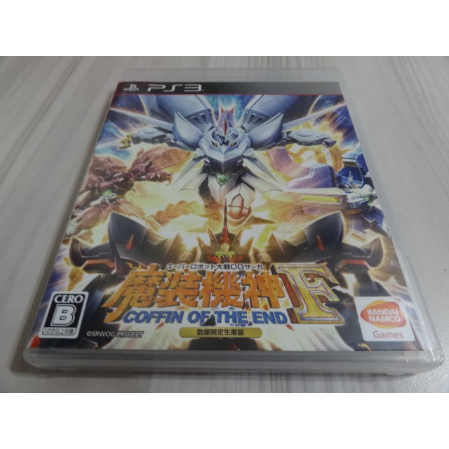 領券免運 Ps3 超級機器人大戰og 傳奇魔裝機神f 純日版 蝦皮購物