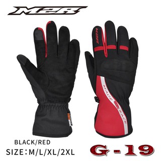 【公道的店】M2R G-19 黑 冬季 防水 防寒 防摔手套 可觸控 長版 手套 G19