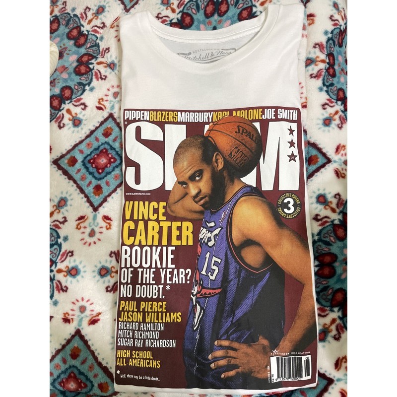 Mitchell&amp;Ness Vince Carter Slam Cover T-shirt NBA