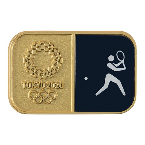 東京奧運 競技紀念徽章別針 網球 東奧 紀念品週邊官方商品 預估商品到貨需3週