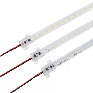 現貨❄LED硬燈條❄ led 硬燈條 220V貼片 防水 燈帶 超亮長條戶外魚缸展示櫃冰箱燈管櫃檯
