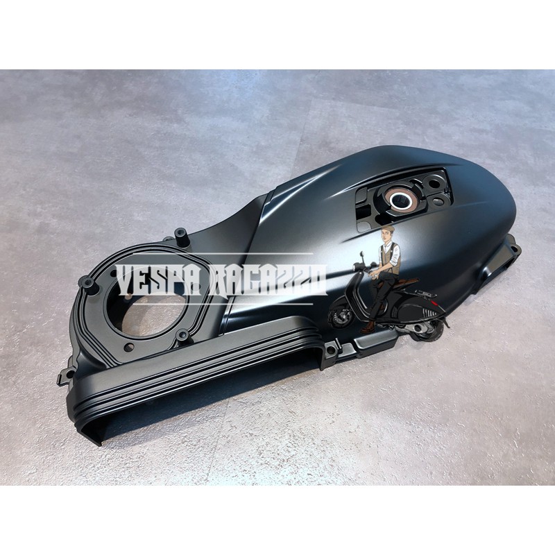 【VESPA RAGAZZO】VESPA 春天 衝刺 IGET LX S 專用 傳動蓋 粉體黑化 交換價