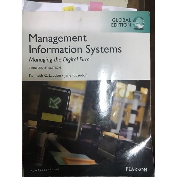 Management information systems 資訊系統管理 第13版