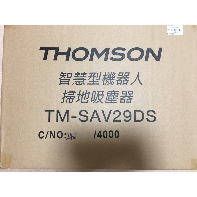 THOMSON 智慧型掃地機器人TM-SAV29DS