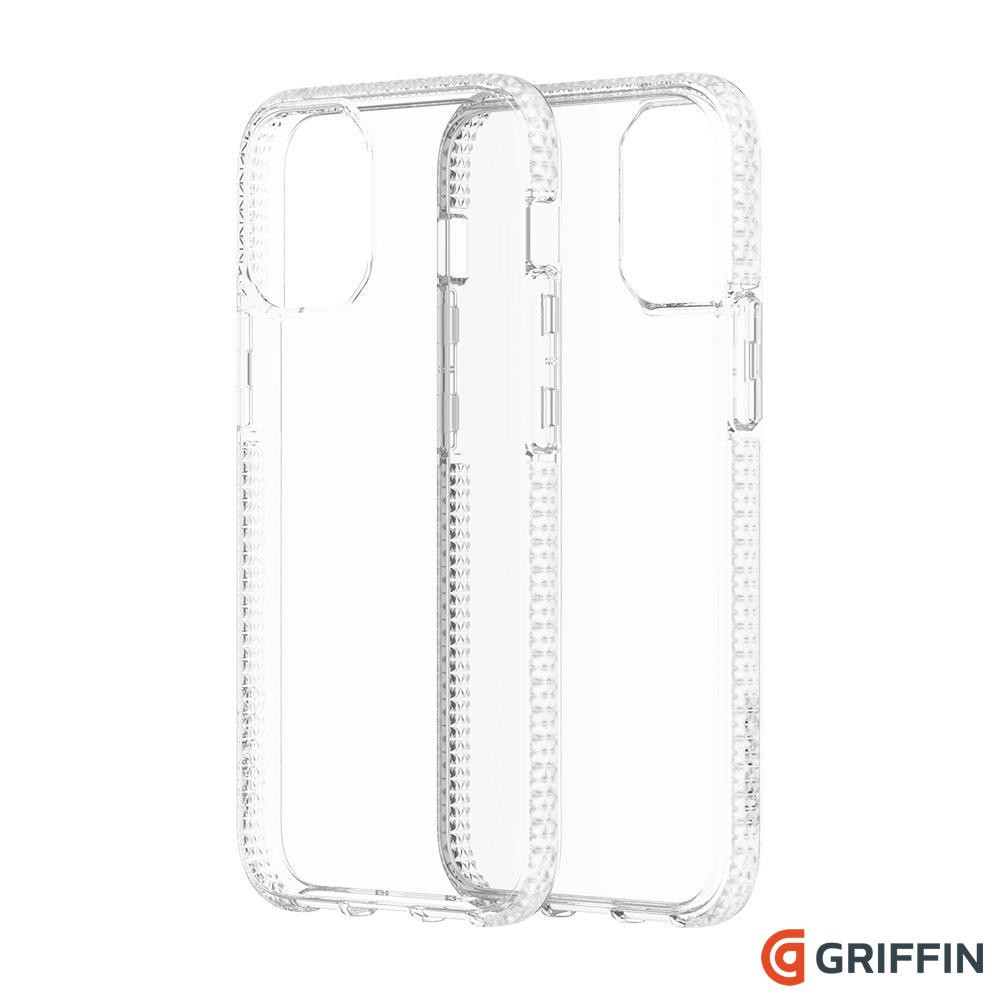 Griffin iPhone 12 mini 5.4吋 Survivor Clear 透明軍規防摔殼 1.8米防摔
