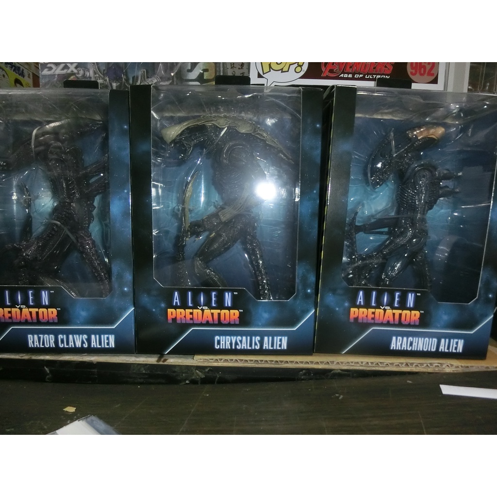 現貨 NECA 異形VS 終極戰士 7吋可動ALIEN VS PREDATOR