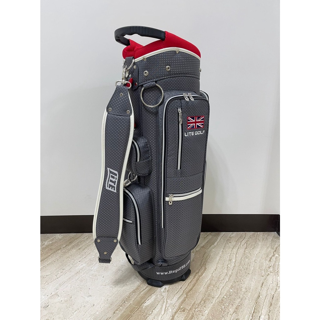 飛仕特高爾夫 Lite TA-5670 Cart Bag 9吋 ,灰 高爾夫球袋