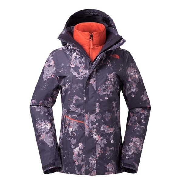 The North Face 女 DRYVENT 兩件式滑雪外套 紫 NF0A367PXFB【GO WILD】