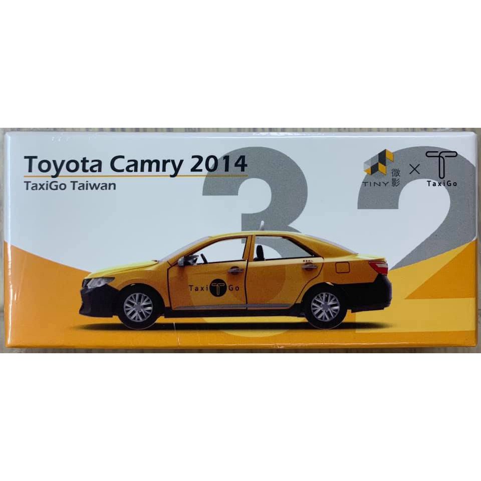 ☆勳寶玩具舖【現貨】TINY 微影 TW32 豐田 Toyota Camry 2014 Taxi GO 計程車