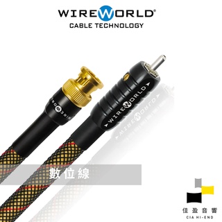 Wireworld Platinum Gold Starlight® 8 同軸數位線｜75Ω｜公司貨｜佳盈音響