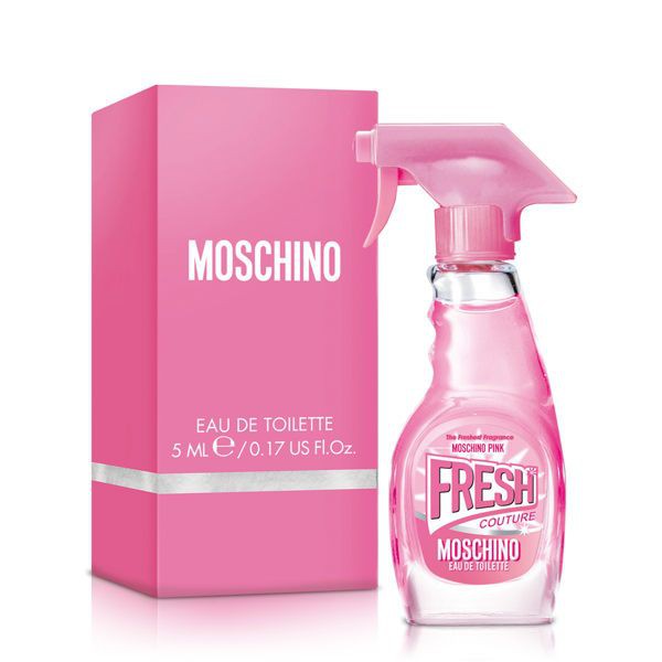 (已降價出清)MOSCHINO FRESH COUTURE小清新 清潔劑  小粉紅清新 女性淡香水 5ML