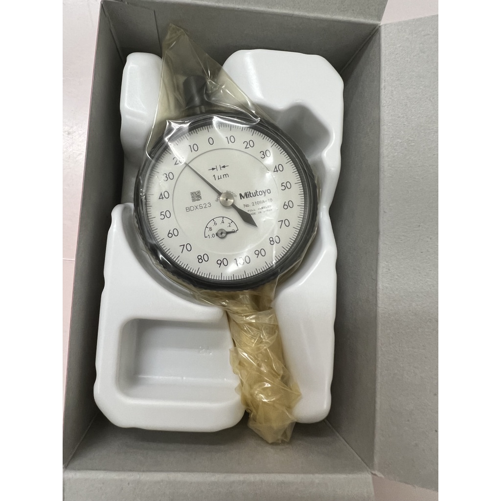日本三豐Mitutoyo 針盤式量錶 指示量錶 千分錶 針盤式量表 指示量表 千分表 2109A-10 測定範圍:1mm