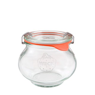 德國 Weck 902 玻璃罐 (附玻璃蓋+密封圈S) Deco Jar 220ml (WK019)