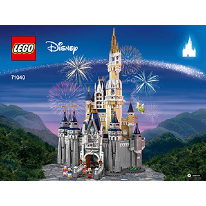 Lego 71040 迪士尼 城堡 樂高 全新 美國帶回