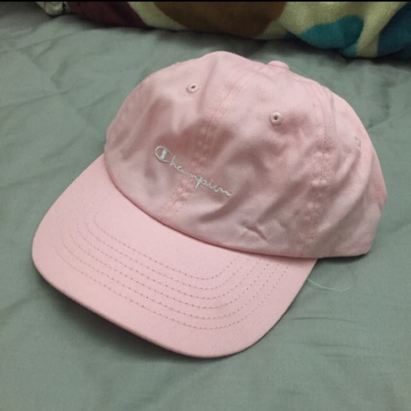 Champion粉紅老帽