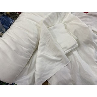 雙層紗布/二重紗/嬰兒用布/寶寶/純棉(口罩，嬰兒浴巾,手帕，圍兜兜,口水巾， 紗布尿布）純白色