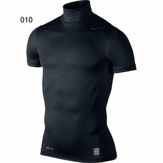 NIKE DRI-FIT 黑色短袖緊身機能衣 高校野球規定對應