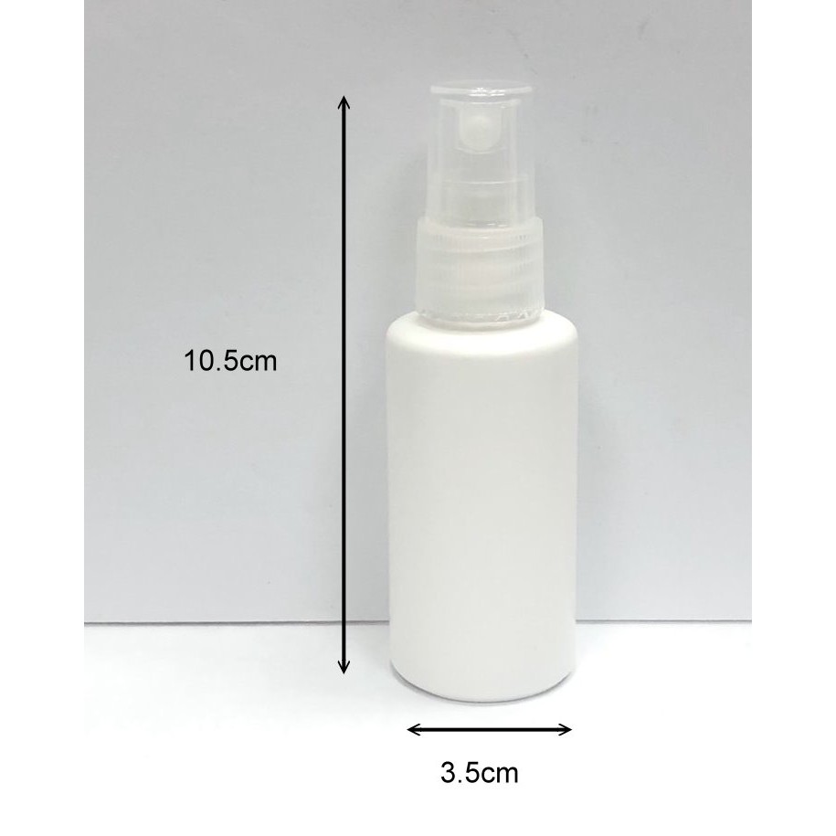 50ml HDPE2號噴瓶/現貨/不透光/分裝瓶