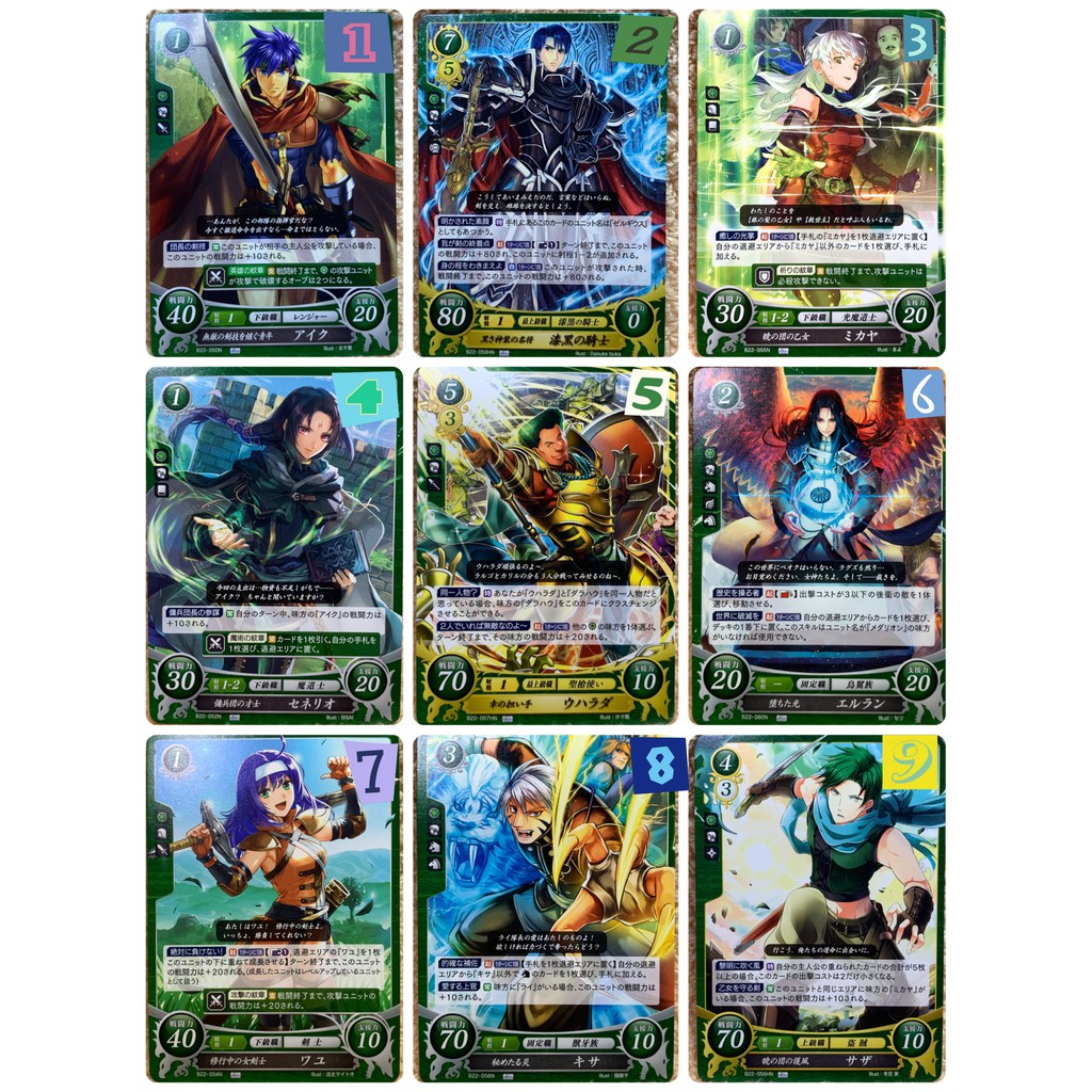 Fe0 聖火降魔錄tcg 蒼炎之軌跡曉之女神普卡 4 蝦皮購物