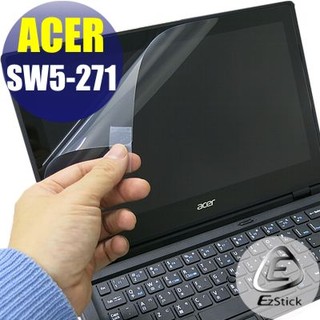 【EZstick】ACER Switch 12 SW5-271 專用 靜電式平板LCD液晶螢幕貼 (可選鏡面)