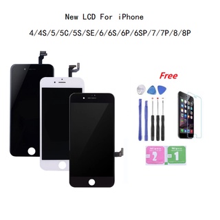 全新相容於蘋果iPhone 4s 5S 5C 6 6S 6P 7 8 Plus 6+ 螢幕螢幕總成 液晶面板