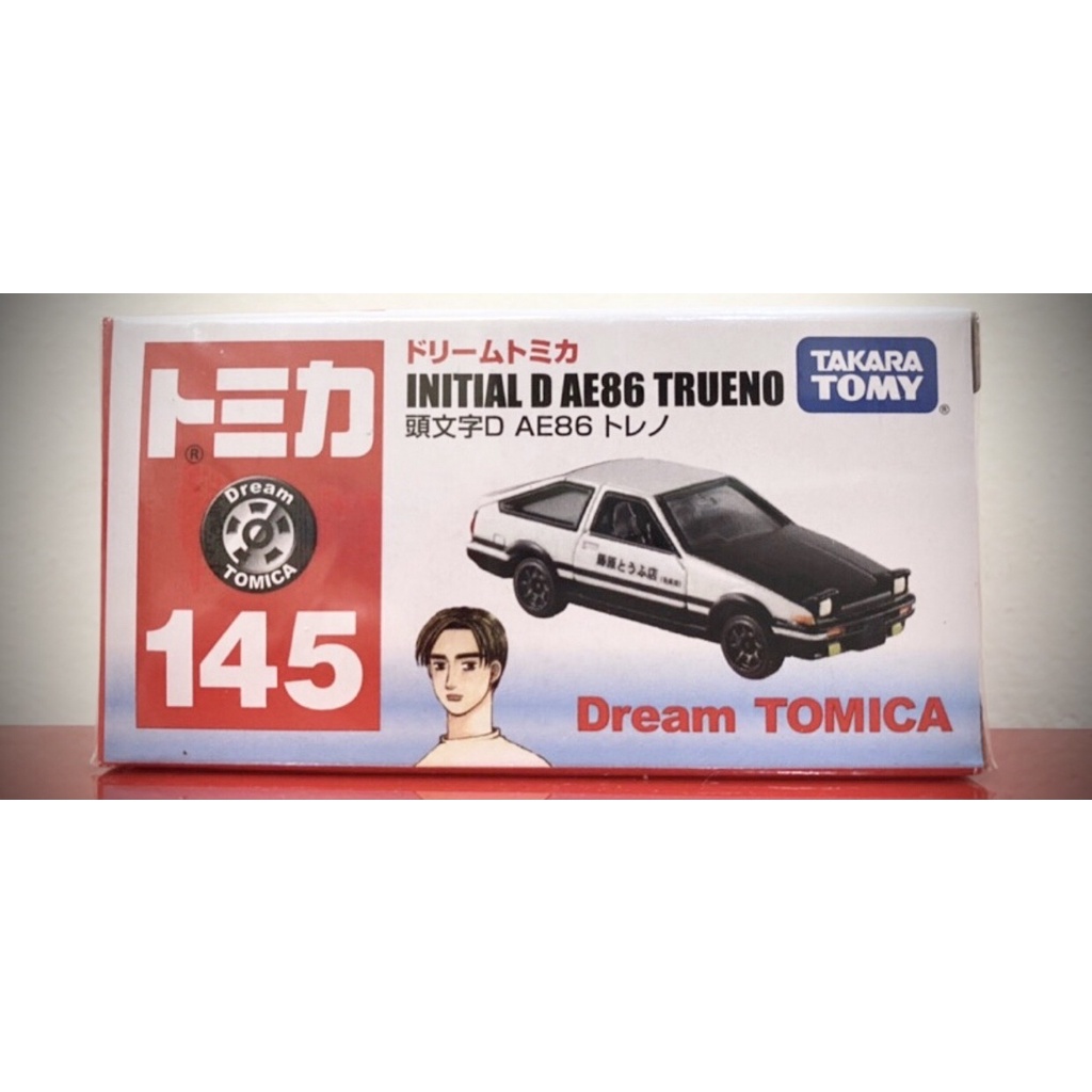 藤原豆腐 頭文字D 多美 Tomica Dream 145 Initial D AE86 Trueno 黑引擎蓋 模型車