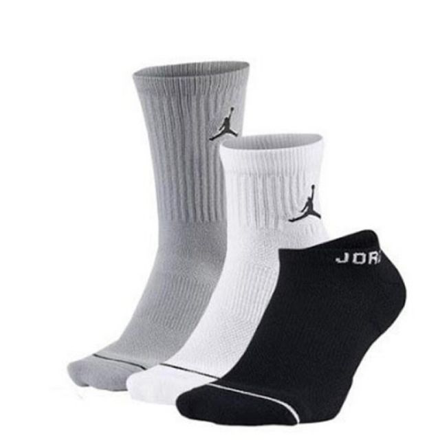 Nike Jordan Dri-Fit 襪子 長襪 短襪 裸襪 毛巾底 吸濕排汗   3入組 SX6274-011