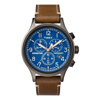 TIMEX 天美時 三眼計時 手錶/TXTW4B09000 深藍面