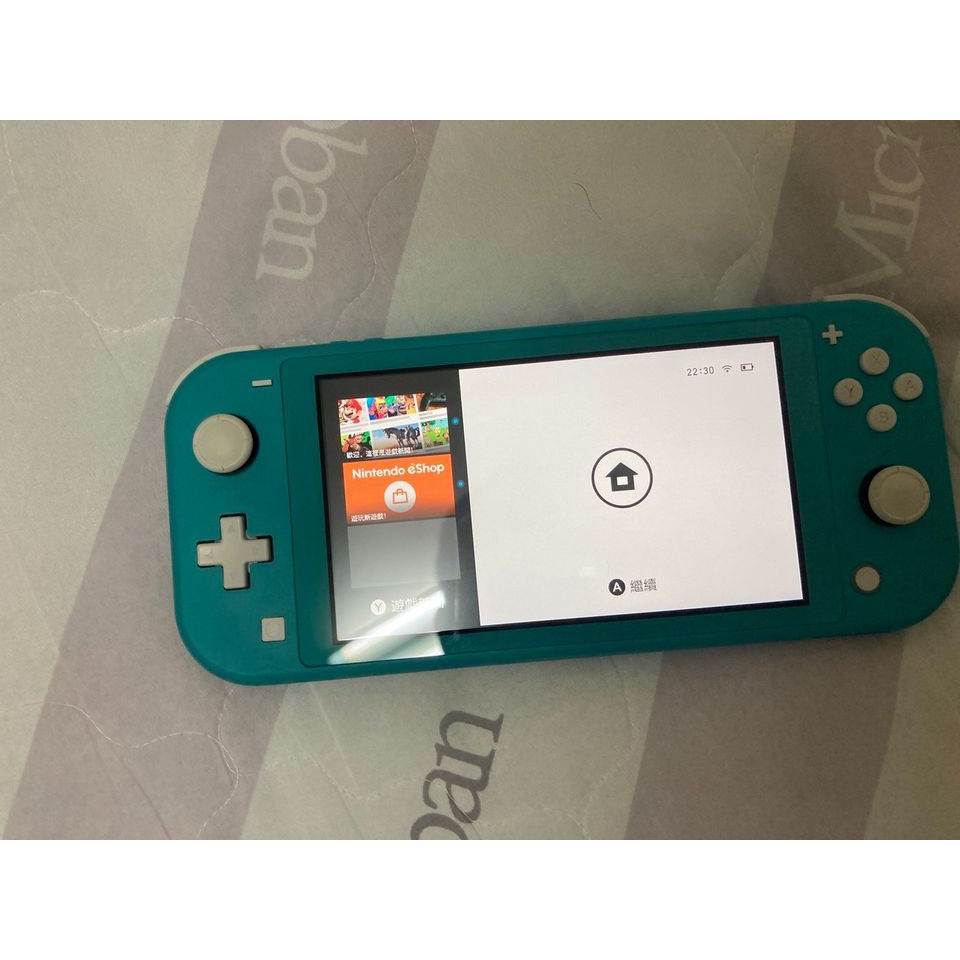 【售】任天堂NS Switch Lite 藍綠色主機(二手過保)
