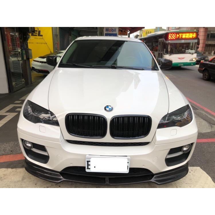 寶馬 BMW E71 X6碳纖維燈眉 X6大燈裝飾 E71大燈眉貼片