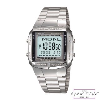 CASIO 卡西歐 經典 韓系 復古風 電子錶 不鏽鋼帶款 白面 銀色 DB-360-1A [ 秀時堂 ]