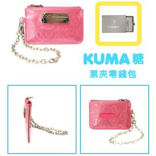 KUMATAN熊氣質時尚短零錢票卡夾