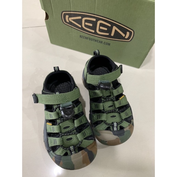 KEEN NEWPORT H2 護趾系列迷彩款 童鞋