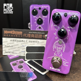 【搖滾玩家樂器】全新免運公司貨｜NUX EDGE DELAY NDD-3 ｜ 延遲 單顆 效果器